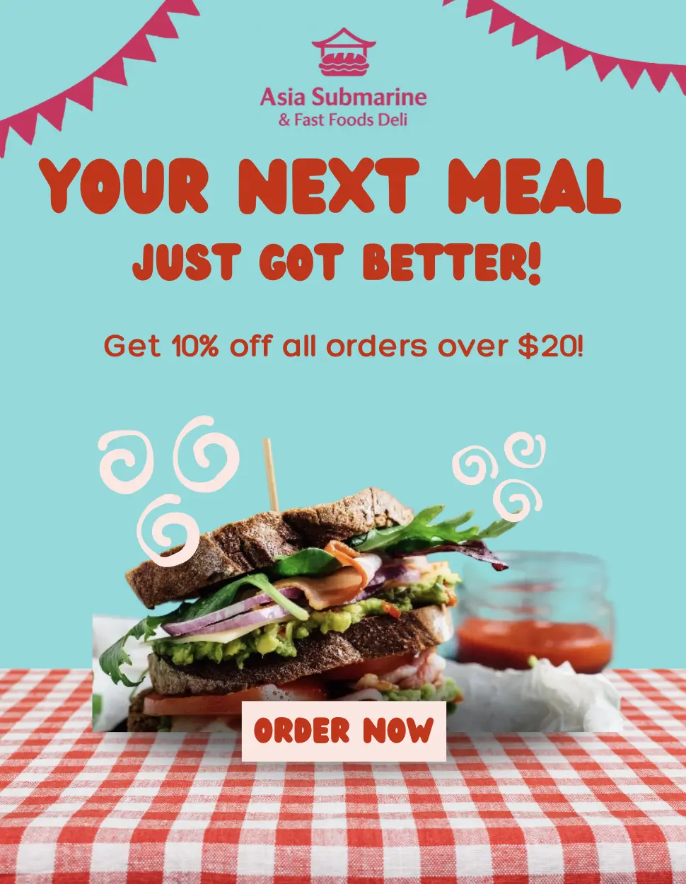 Asia Submarine Special Offer - Vietnamese Subs Calgary