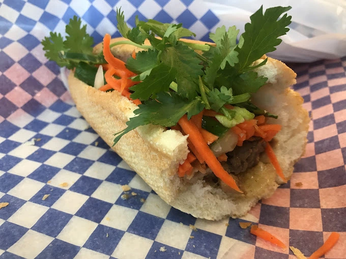 Fresh bánh mì sandwiches at Asia Submarine Calgary - authentic Vietnamese submarine sandwiches
